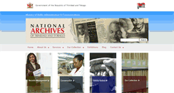 Desktop Screenshot of natt.gov.tt